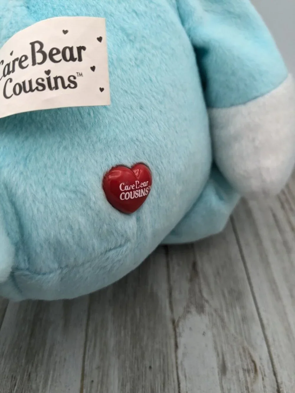 Vintage 2005 Nanco Care Bears cousins Proud Heart Cat 16